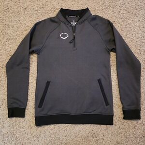 Evoshield Quarter Zip Pullover Shirt Mens Small Baseball Athletic Training Top